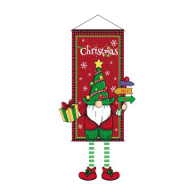 Christmas holiday decoration flag set, 1 piece