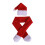 Christmas Bottle Cover Set Red Non-Woven 6 pcs 1