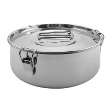 Forma para pudim de aço inoxidável de 60 oz (1,7 litros), com 19 cm de diâmetro.