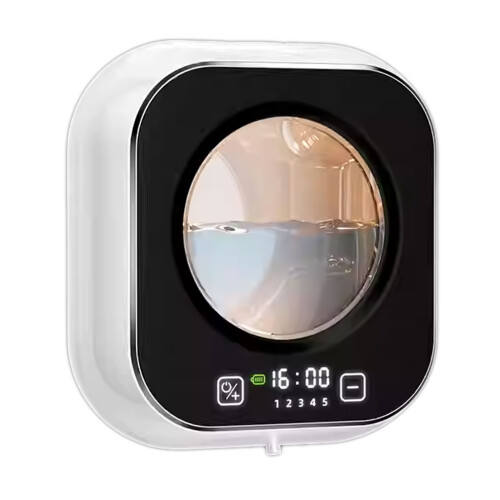 Distributeur de savon en mousse mural, porte-savon-Blanc