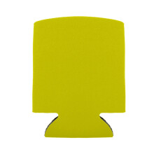 Funda enfriadora de latas de neopreno de 12 oz, color amarillo