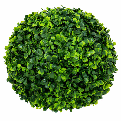 Oypla Oypla Artificial Hanging 28cm Topiary Tree Boxwood Buxus Ball 2