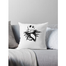 Clúdach piliúir Nightmare Before Christmas 16x16 orlach