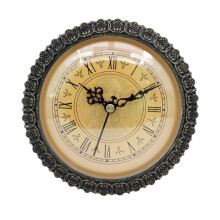 Clock Movement Round Gold Dial 6 Inch Silent DIY
