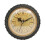 Clock Movement Round Gold Dial 6 Inch Silent DIY 1