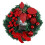Couronne de Noël décorative en rotin, 1 pièce 1