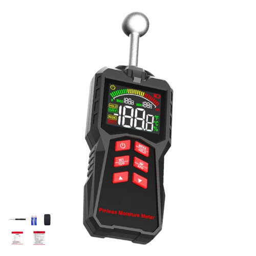 High Accuracy Timber Damp Detector with LED Screen-Battery type