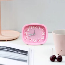 Golden Table Clock Retro Vintage Silent Quartz 12-inch