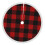 Christmas tree skirt plaid 36 inch 1