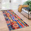 Harperlare Runner Rug Modern Low Pile 2' x 6' Red 1