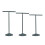TRIEIY Jewelry Display Rack Black 3-Piece 1