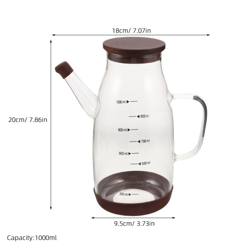 Ölflasche Für , Rutschfest Mit Präzisionsausgießer 1