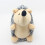 Peluche hérisson indestructible pour mâcheurs agressifs1 1