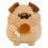 Peluche per cani, morbido e coccoloso, 30 cm 1