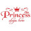 Αυτοκόλλητα τοίχου Princess Sleep Here με λουλούδια, αφαιρούμενα, 1 σετ 1