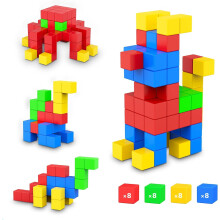 Klocki magnetyczne dla dzieci 3+ Zestaw edukacyjny 32-elementowy