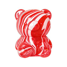 Bear Squeeze Sensory Fidget Set – Flow Liner Malt Sugar Bear TPR Stress Relievers, 2.17", Anxiety/Office/Party Favors