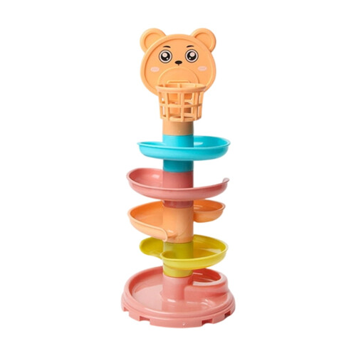 Children's Rotating Music Ball Stacking Toy 1pc
