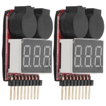 Tester baterii do sprawdzania pojemności baterii LiPo 2 szt.