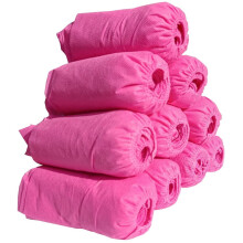 Capas descartáveis para sapatos, pacote com 100 unidades (50 pares), antiderrapantes e impermeáveis, em tecido não tecido, para uso interno e