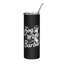 Toelettatore per cani, barbiere, bicchiere sottile, The Dogbarber
