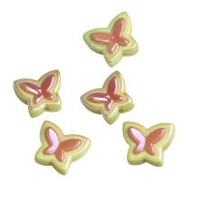 Acrylic AB Beads Transparent Jewelry Making Beads 100pcs