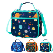 Lancheira Infantil Térmica Bento com Alça Ajustável para Meninos e Meninas - C
