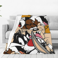 Bugs Bunny anime blanket soft flannel 60x50 inches