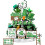 Husfou St. Patrick's Day tiered tray decor set 16 pcs 1
