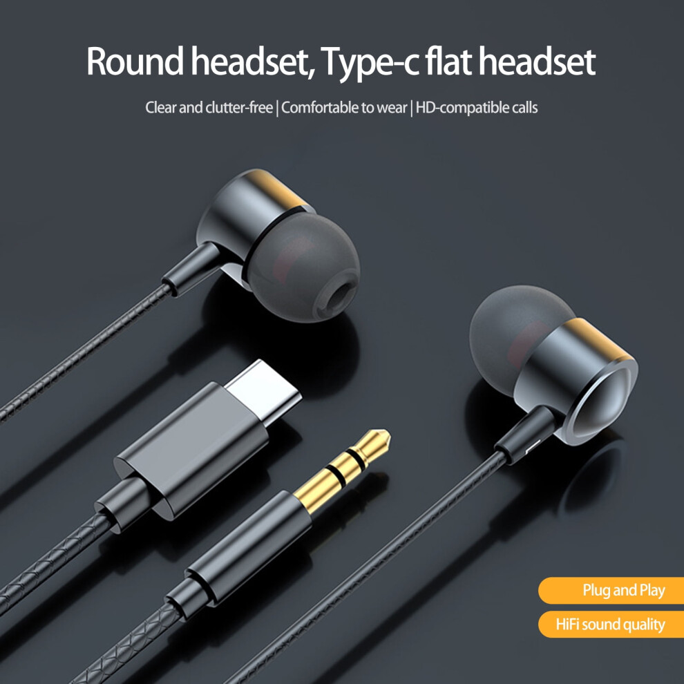 Lifetechs Wired Earbuds With Mic 3.5Mm And Type-C 972745904229