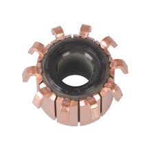 Minxio 18x8x14,5(15) mm 10P tenner kobberkroktype elektrisk motorkommutator