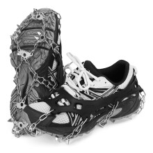 24 Schuhspikes: Schuhe, Silikon+Stahl, M-L-XL