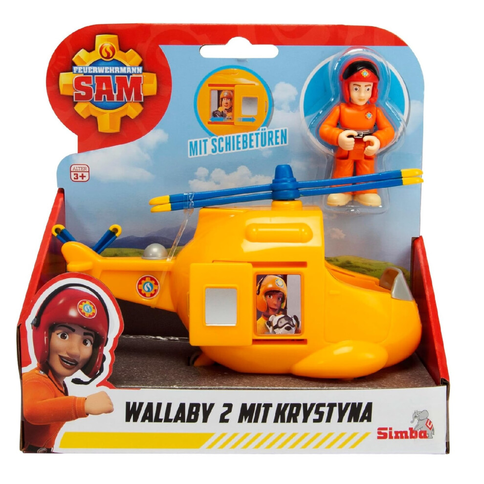 Simba Fireman Sam Junior Wallaby 2 With Krystina