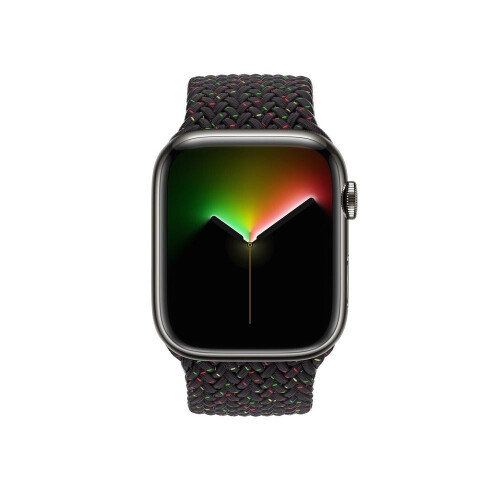 Apple Apple Watch Black Braided Solo Loop 45MM Size 10