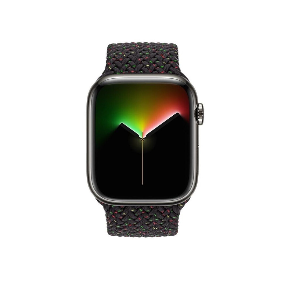 Apple Watch Braided Solo Loop 45Mm Size 10 Black