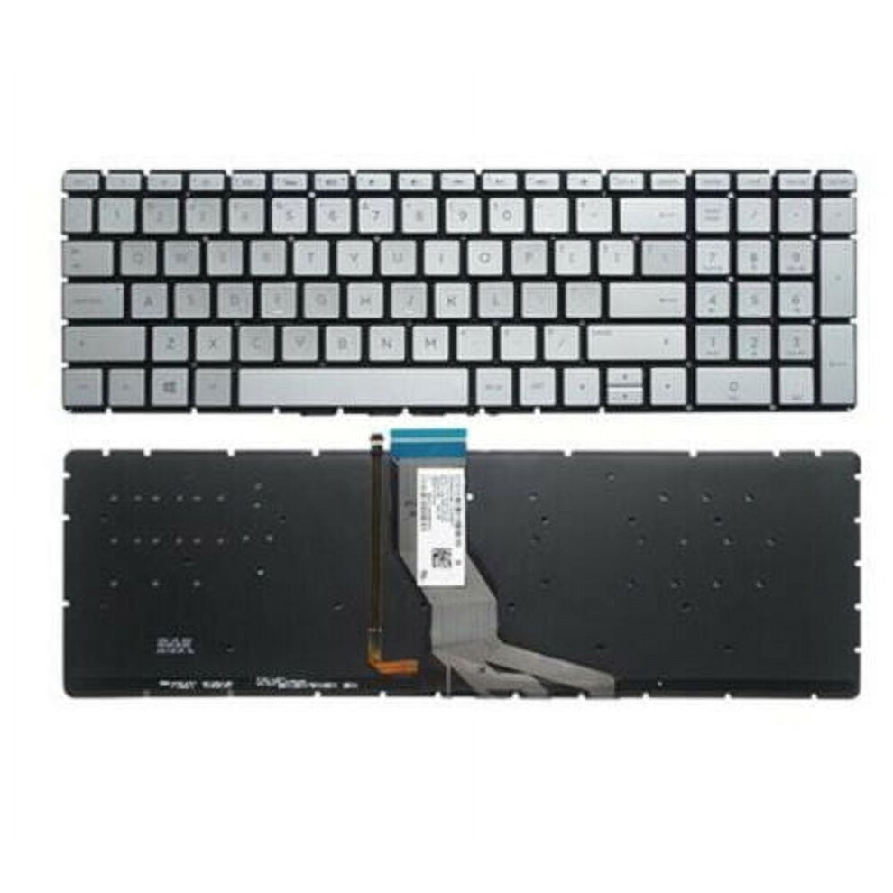 Us Backlit Laptop Keyboard For Hp Pavilion Silver 900881624510