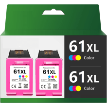 Compatibele 61XL61XL inktcartridge met hoge capaciteit ter vervanging voor HP Envy4500 5530 5534 5535Deskjet1000 1056 1010 1510 1512 2540 3050 3050A