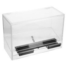 Aufbewahrungsbehälter für Trinkhalme, Selbstbedienungsbox, Trinkhalmspenderhalterung, Kaffee-Acryl