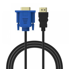Cavo adattatore da HDMI a VGA HD1080p, 3 m - Converte il segnale da dispositivi HDMI a monitor/proiettori/TV VGA