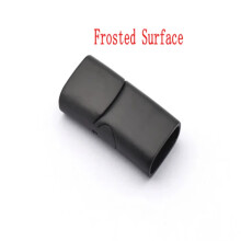 DEKAXID 10er-Pack Magnetverschlüsse aus Edelstahl, Loch 10 x 5 mm, 12 x 6 mm, Magnetverschlüsse für Lederkordeln, Magnetschnallen für Armbänder,