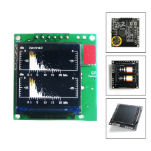 Zenei spektrumanalizátor modul LCD audio VU mérő 1,3 hüvelykes
