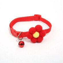 Verstellbares Halsband mit Schleife, Blumenmuster, Katzenhalsband, Hundehalsband, Haustierbedarf