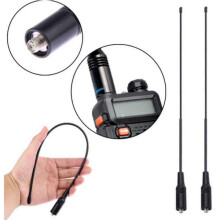 Antenă NA-771SMA-Femelă Dual Band 10W pentru Baofeng UV5R UV-82 Negru, mărime universală