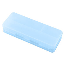 Penar mat translucid - Penar multifuncțional cu două fețe din plastic Macaron, capacitate mare, drăguț, pentru biroul școlar