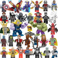 32-teiliges Set Marvel Avengers Superhelden-Comic-Minifiguren, DC-Minifiguren, Geschenk für Kinder, farbenfroh