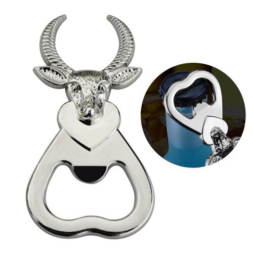 Bull's Head Bottle Opener Alloy Tool