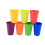 Happon kids plastic cups unbreakable 7 oz 8 pack 1