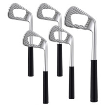 Ensemble ouvre-bouteilles en forme de club de golf, 5 pièces
