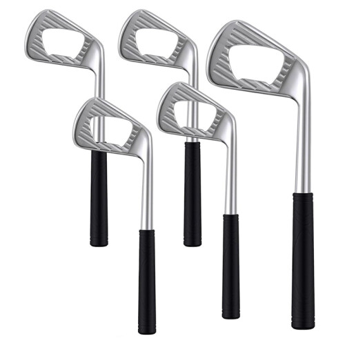 Ensemble ouvre-bouteilles en forme de club de golf, 5 pièces