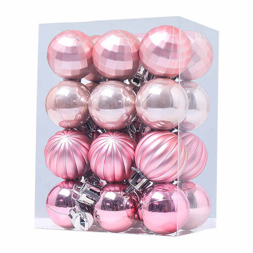 Christmas Balls Blue 3cm 24 pcs
